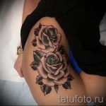 rózsatetoválás a combon - fotóopció 15122015 № 6