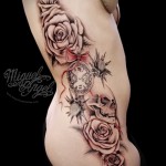 rózsás tetoválás az oldalán - fotóopció 15122015 -ből, 3. sz