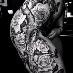 rózsás tetoválás a lashki -n - fotóopció 15122015 -ből, 3. szám