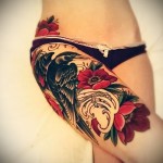 rózsatetoválás a lashki -n - fotóopció 15122015 № 9