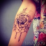 rózsa tetoválás a kezén - fotó opció 15122015 № 6