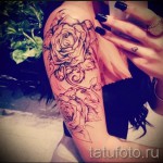 rózsa tetoválás a kezén - fotó opció 15122015 № 12