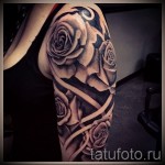 rózsa tetoválás a kezén - fotó opció 15122015 № 14