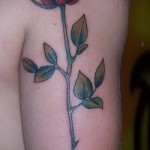 rózsa tetoválás a kezén - fotó opció 15122015 № 15