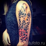 rózsa tetoválás a kezén - fotó opció 15122015 № 19