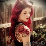 rózsa tetoválás a lányok kezén - fotó opció 15122015 # 1