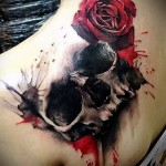 koponyatetoválás rózsákkal - fotóopció 15122015 -ből, 18. sz