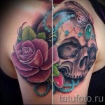 koponyatetoválás rózsákkal - fotóopció 15122015 -ből 22