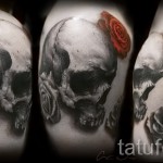 koponyatetoválás rózsákkal - fotóopció 15122015 № 30