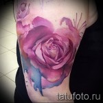 aquarelle Rose Tattoo - opció d'image partir du numéro 15122015 1