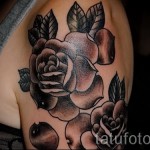 fekete rózsa tetoválás - fotó opció 15122015 -ből 5. sz