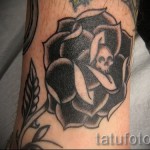 fekete rózsa tetoválás - fotó opció 15122015 -ből, 13. sz