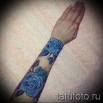kék rózsa tetoválás - Picture -Option aus dem Nummer 15122015 2