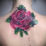 Picture -Option aus dem Nummer 15122015 - Aquarell tattoo rose 3