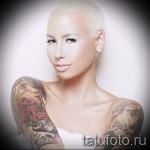 Rose Tattoo auf dem Arm in girls - Picture -Option aus dem Nummer 15122015 2