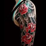 rózsás tetoválás a karján - a 15122015 számú kép 1 változata 1