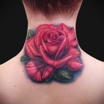 Rose Tattoo Realismus - Picture -Option aus dem Nummer 15122015 1