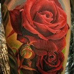 Rose Tattoo Realismus - Picture -Option aus dem Nummer 15122015 2