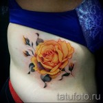 Rose Tattoo sur les nervures - option d'image of partir du numéro 15122015 1