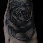 schwarze Rose Tattoo - Picture -Option aus dem Nummer 15122015 1