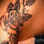 rózsák a láb tetoválás fotó - fotó opció 15122015 № 3