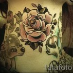 rózsa old school tetoválás - fotó opció 15122015 № 9
