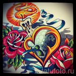 színes rózsák tetoválás vázlatok - nézzen ki a 10. képen