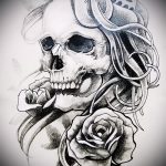 koponyatetoválás vázlatok 2