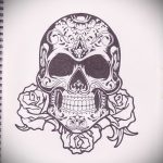 koponyatetoválás vázlatok 3