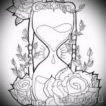 karóra és rózsatetoválás minták 5