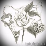 koncepciók de tatouage rose sur le côté - de Regarder cool fond d'écran 1