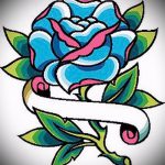 croquis de bleu de tatouage rose - öntsön hűvös fond d'écran -t 1