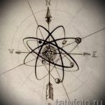 rose des vents croquis de tatouage - jól néz ki fond d'écran 1