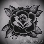 Rose old school tetoválásminták - hűvös tapéta 2