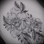Rózsás tetoválás Schwarz-Weiß-Skizzen 1