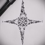 Szélrózsa tetoválás vázlata - nézze meg a 4. vicces képet