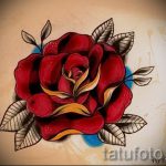 rózsatetoválás régi iskolai vázlatok - jól nézzen ki a 3. képen