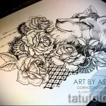 tetoválás rózsák vázlatok dotwork 1
