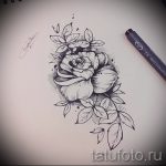 tetoválás rózsák vázlatok dotwork 2