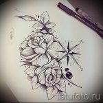 tetoválás rózsák vázlatok dotwork 3