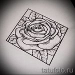tetoválás rózsák vázlatok dotwork 6