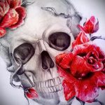 tetoválás rózsák ceruza vázlatok 4