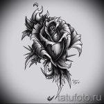fekete rózsa tetoválás vázlata - nézze meg a 10. vicces képet