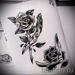 fekete rózsa tetoválás vázlata - nézze meg a vicces 14. képet