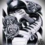 fekete rózsa tetoválás vázlata - nézze meg a vicces 16. képet