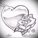 rózsatetoválás vázlat a combon - nézze meg a vicces 11. képet