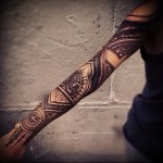 وشم ماندالا كم - رسومات على الطراز الشرقي