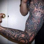 كم الوشم - التجريد