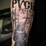 Érdekes fotó kész tetoválással Oroszország - a tetoválás egy változata OROSZORSZÁG 24