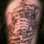 Érdekes fotó kész tetoválással Oroszország - a tetoválás egy változata OROSZORSZÁGRA 27